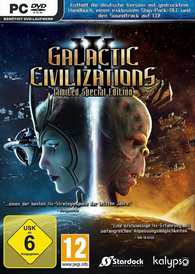 Galactic Civilizations III - Limited Special Edition PC von Kalypso