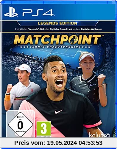 Matchpoint - Tennis Championships Legends Edition (Playstation 4) von Kalypso