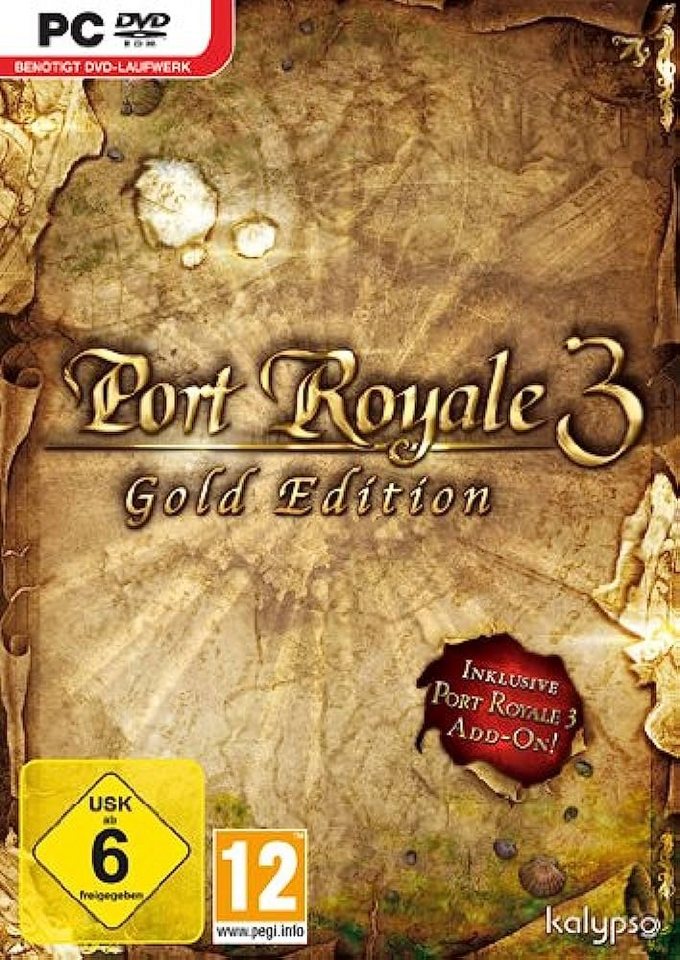 PC DVD Port Royale 3 Gold Edition PC von Kalypso