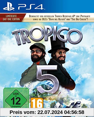 Tropico 5 Day One Edition (PS4) von Kalypso