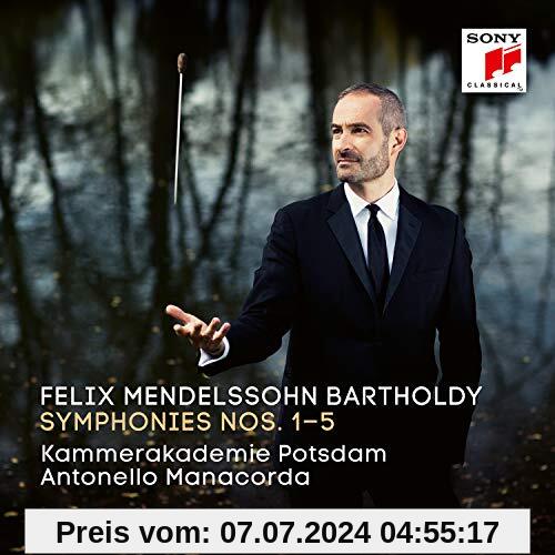 Felix Mendelssohn Bartholdy: Sinfonien Nr. 1-5 von Kammerakademie Potsdam