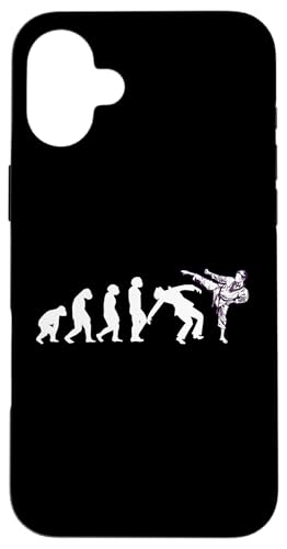 Evolution Karate Taekwondo Aikido Ju Jutsu Judo Kung Fu Hülle für iPhone 16 Plus Evolution Karate Taekwondo Aikido Ju Jutsu Judo Kung Fu Hülle für iPhone 16 Plus von Kampfsport Sport und Freizeit Training Geschenke