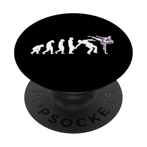 Evolution Karate Taekwondo Aikido Ju Jutsu Judo Kung Fu PopSockets Klebender PopGrip Evolution Karate Taekwondo Aikido Ju Jutsu Judo Kung Fu PopSockets Klebender PopGrip von Kampfsport Sport und Freizeit Training Geschenke