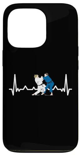 Herzschlag Judo Judoka Karate Taekwondo Aikido Ju-Jutsu fun Hülle für iPhone 13 Pro von Kampfsport Sport und Freizeit Training Geschenke
