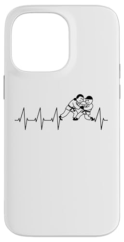 Judoka Taekwondo Karate Aikido Ju-Jutsu Herzschlag Judo Hülle für iPhone 14 Pro Max von Kampfsport Sport und Freizeit Training Geschenke