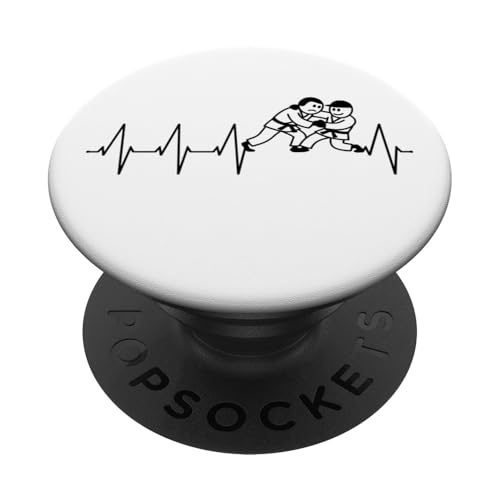 Judoka Taekwondo Karate Aikido Ju-Jutsu Herzschlag Judo PopSockets Klebender PopGrip Judoka Taekwondo Karate Aikido Ju-Jutsu Herzschlag Judo PopSockets Klebender PopGrip von Kampfsport Sport und Freizeit Training Geschenke