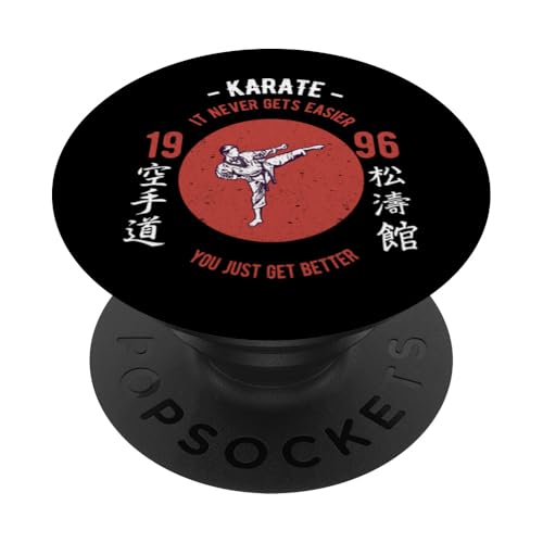 Karate Judo Judoka Taekwondo Aikido Ju-Jutsu Kung-Fu Sport PopSockets Klebender PopGrip von Kampfsport Sport und Freizeit Training Geschenke