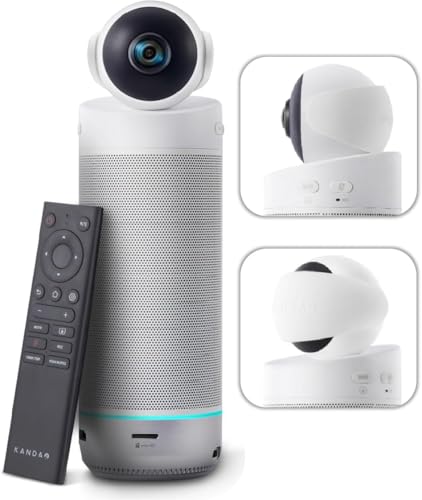 KanDao Meeting S –1080P Videokonferenzkamera für PC/Mac/Desktop, Mit integriertem Android-System, Gesichtserkennung und Audio-basiertes Tracking, Kompatibel mit Teams, Skype, Zoom. KanDao Meeting S –1080P Videokonferenzkamera für PC/Mac/Desktop, Mit integriertem Android-System, Gesichtserkennung und Audio-basiertes Tracking, Kompatibel mit Teams, Skype, Zoom. von KanDao