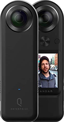 KanDao QooCam 8K Enterprise mit HDMI-Vollbildkamera Taschenkamera für Live-Event-Eive-Streaming, Vlogging-Video und Vollbildfoto mit F2.0 1/1.7 mit 5G-Unterstützung für Digitail-Kamera von KanDao