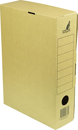 Archivboxen Kangaro karton A4 32x23x8cm, 650gr, 25st von Kangaro