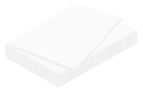 Kangaro Schaumstoffplatte DIN A3 Weiß 29,7x42cm - 10mm - 5er Pack - DIY für Handwerk, Präsentation, Modellbau, Passepartout, K-0071-003 von Kangaro