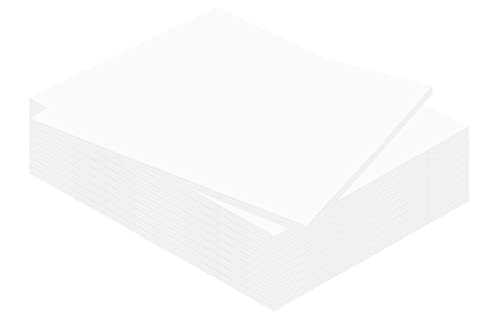Kangaro Schaumstoffplatte Weiß 50x70cm - 10mm - 10er Pack - DIY für Handwerk, Präsentation, Modellbau, Passepartout von Kangaro