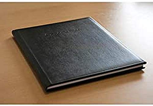Kondolanzregister Kangaro schwarz 26x21cm 40 Seiten, 8 Fächer pro Seite von Kangaro