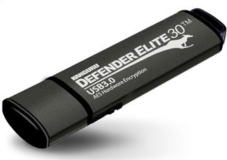 Kanguru Defender Elite30 64GB. Kapazität: 64 GB, Geräteschnittstelle: USB Typ-A, USB-Version: 3.2 Gen 1 (3.1 Gen 1), Lesegeschwindigkeit: 140 MB/s, Schreibgeschwindigkeit: 40 MB/s. Formfaktor: Kappe. Passwortschutz. Gewicht: 14 g. Produktfarbe: Schwarz (KDFE30-64G) von Kanguru