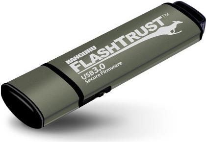 Kanguru FlashTrust USB 3.0 32GB USB-Stick USB Typ-A 3.2 Gen 1 (3.1 Gen 1) Grau (WP-KFT3-32G) von Kanguru