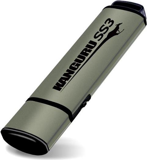 Kanguru SS3 USB 3.0 with Write Protect Switch - USB-Flash-Laufwerk - 256 GB - USB 3.0 (KF3WP-256G) von Kanguru