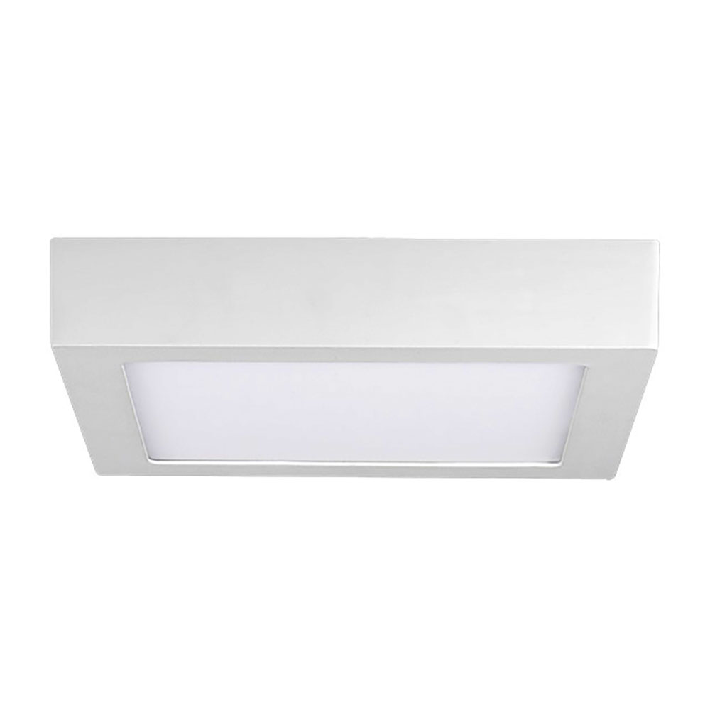 LED Deckenlampe, quadratisch, cremefarben, L 22,5cm von Kanlux GmbH