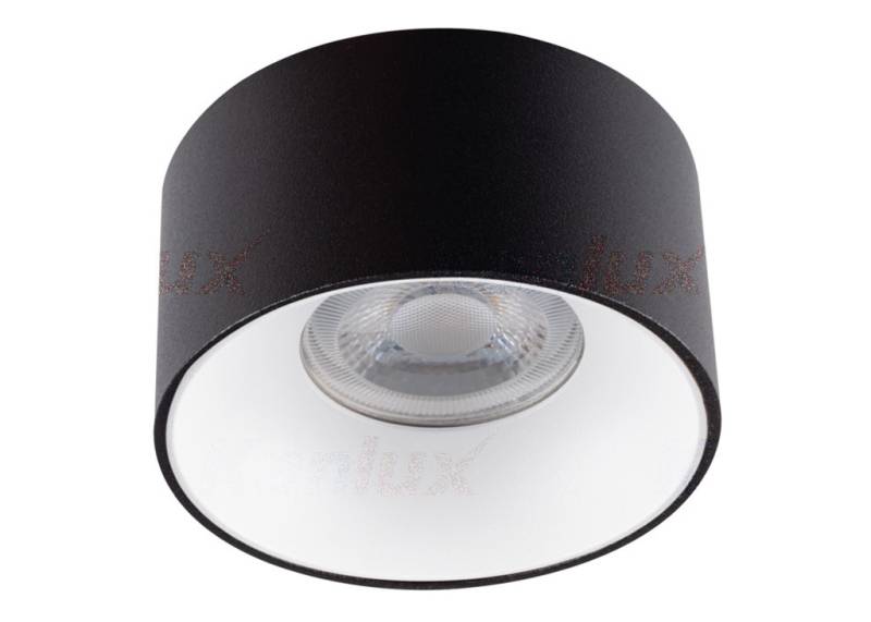 KANLUX Einbaudownlight MINI RITI GU10 schwarz/weiss von Kanlux