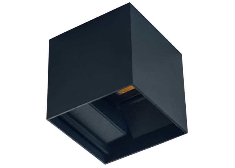 Kanlux Aluminium UP/Down REKA 7W IP54 anthrazit eckig Abstrahlwinkel einstellbar von Kanlux