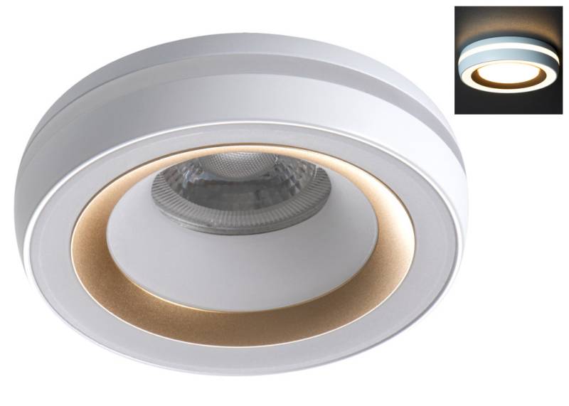 Kanlux Deckenleuchte Einbau Downlight ELICEO ST DSO W/G weiss gold rund von Kanlux