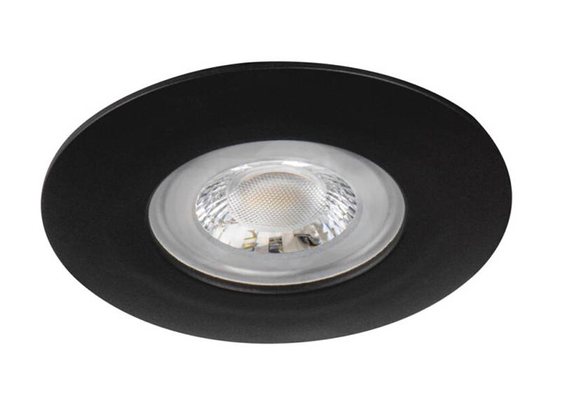 Kanlux Downlight FIZU LED 4,8W IP44 Rahmen schwarz neutralweiss von Kanlux
