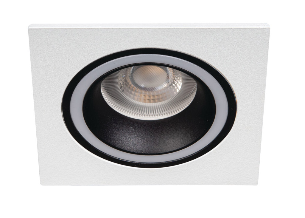 Kanlux Einbaustrahler Deckenleuchte Downlight FELINE DSL B-W weiß schwarz matt eckig doppelter Lichtaustritt Kanlux Einbaustrahler Deckenleuchte Downlight FELINE DSL B-W weiß schwarz matt eckig doppelter Lichtaustritt von Kanlux