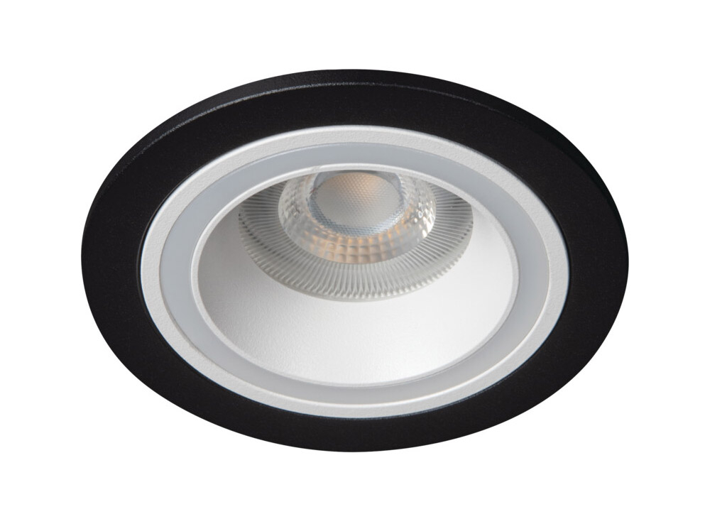 Kanlux Einbaustrahler Deckenleuchte Downlight FELINE DSO W-B schwarz weiß matt doppelter Lichtaustritt Kanlux Einbaustrahler Deckenleuchte Downlight FELINE DSO W-B schwarz weiß matt doppelter Lichtaustritt von Kanlux