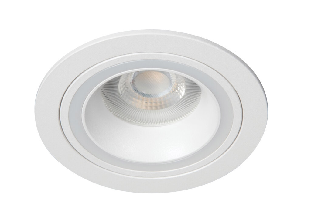 Kanlux Einbaustrahler Deckenleuchte Downlight FELINE DSO W-W weiß matt doppelter Lichtaustritt von Kanlux