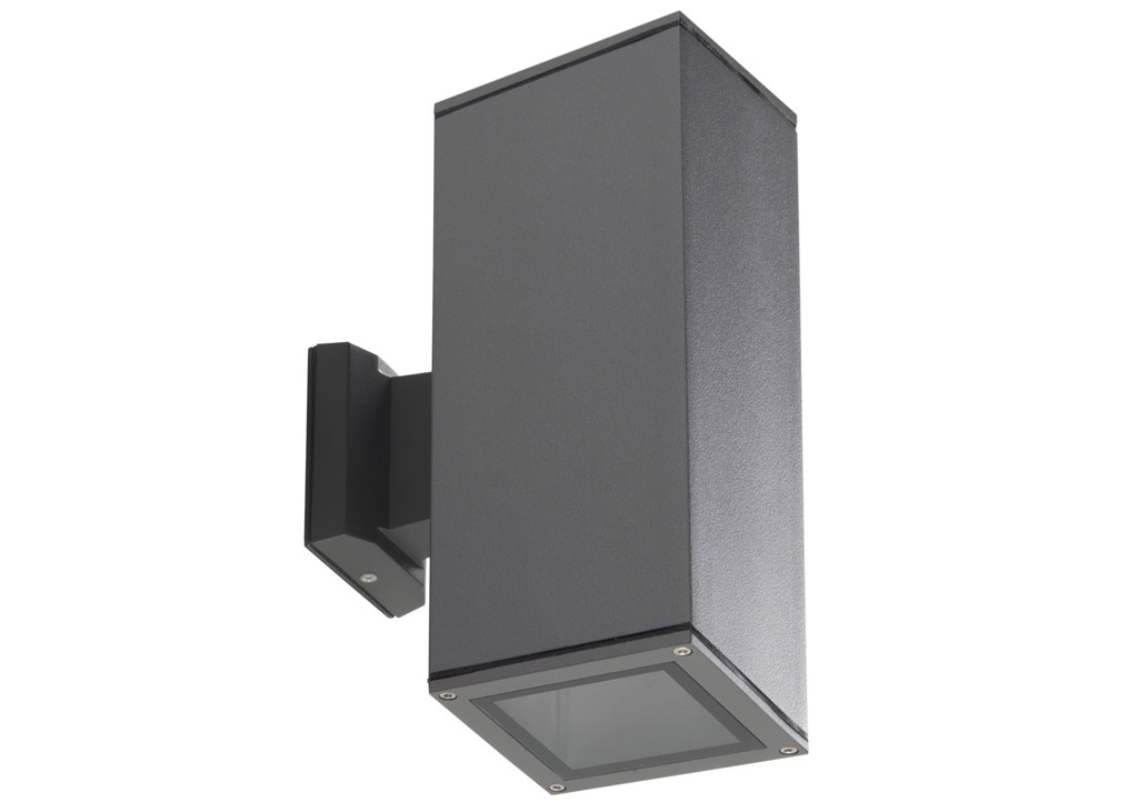 Kanlux Wandleuchte Außenbereich LART EL-260-GR Aluminium E27 von Kanlux