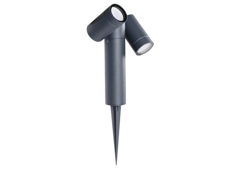 Premium Aluminium Erdspießleuchte USTI SP 2X7 GR GU10 IP54 von Kanlux