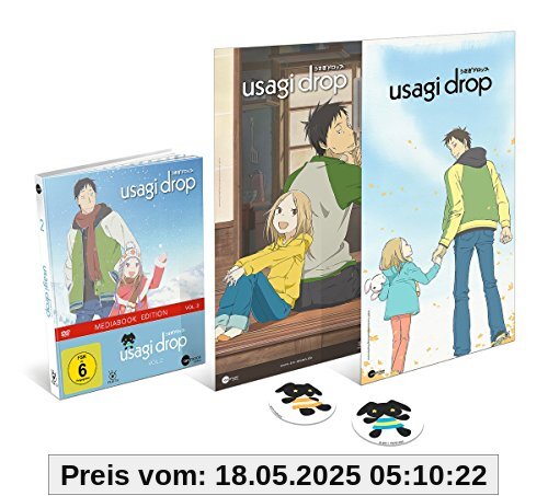 Usagi Drop - Vol. 2 - Limited Mediabook (inkl. Maxi Poster & 2 Sticker) von Kanta Kamei