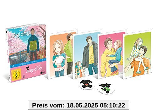Usagi Drop - Vol. 3 - Limited Mediabook (inkl. 4 Art Cards & 2 Sticker) [Blu-ray] von Kanta Kamei