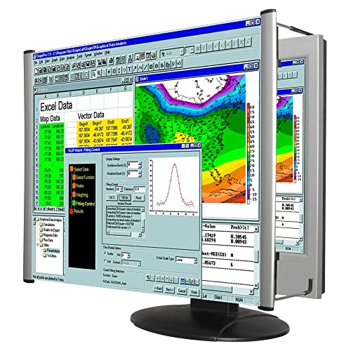 Kantek Maxview MAG22WL LCD-Monitor-Lupenfilter für 21,5 Zoll und 55,9 cm Breitbild-Monitore (diagonal gemessen) von Kantek