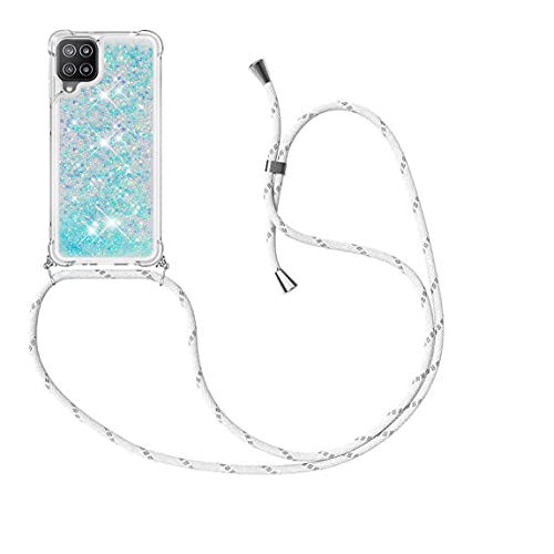 Handykette Hülle für Samsung Galaxy A22 4G - Handy-Kette Handy Hülle mit Kordel Umhängen -Band Halsband Lanyard/Necklace von Kaply