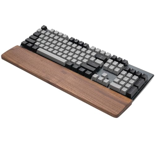 Kapmore Ergonomische Tastatur-Handballenauflage aus Holz – natürliche Walnussholz-harte Handgelenkstütze für Computer, Laptop, Gaming – Komfortable Tipphilfe Kapmore Ergonomische Tastatur-Handballenauflage aus Holz – natürliche Walnussholz-harte Handgelenkstütze für Computer, Laptop, Gaming – Komfortable Tipphilfe von Kapmore