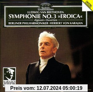 Sinfonie 3/Egmont-Ouvertüre von Karajan, Herbert Von/Bp