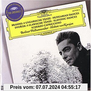 Brahms: 8 Ungarische Tänze - Dvorak: 5 Slawische Tänze von Karajan, Herbert Von