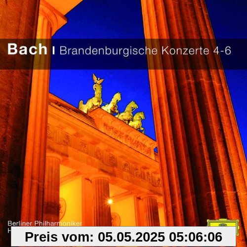 Brandenburgische Konzerte 4-6 (Classical Choice) von Herbert von Karajan