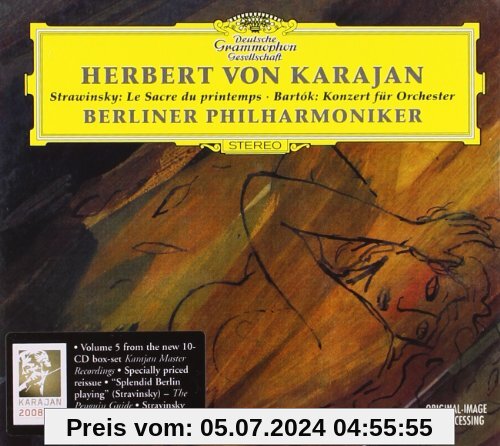 Das Frühlingsopfer/Konzert für Orchester von Karajan, Herbert Von
