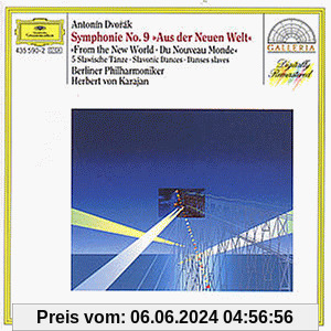 Dvorak: Sinfonie Nr. 9 / Slawische Tänze Nr. 1, 3, 7, 10 und 16 von Karajan, Herbert Von