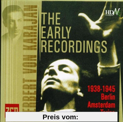 Early Recordings 1938-1941 von Karajan, Herbert Von