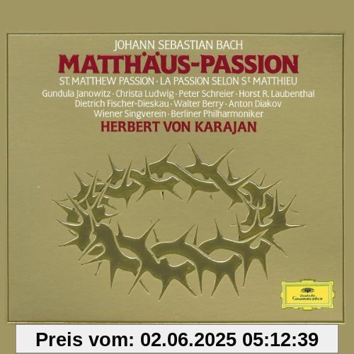 Matthäus-Passion Matthäus-Passion von Herbert von Karajan