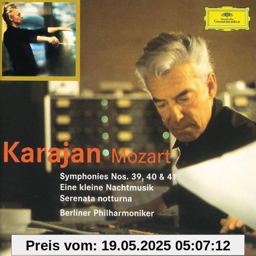 Sinfonien 39,40,41/Divertimento/+ von Herbert von Karajan