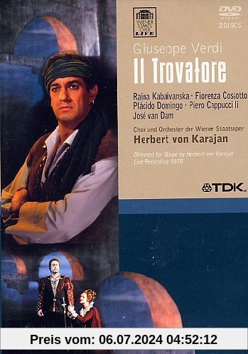 Verdi, Giuseppe - Il Trovatore (2 DVDs) von Karajan, Herbert Von