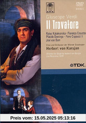 Verdi, Giuseppe - Il Trovatore (2 DVDs) von Herbert von Karajan