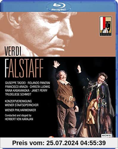 Verdi: Falstaff [Herbert von Karajan, Wiener Philharmoniker, Salzburg Festival 1982] [Blu-ray] von Karajan, Herbert Von