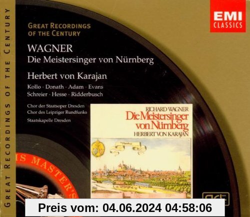 Meistersinger von Nürnberg (Gesamtaufnahme) von Karajan