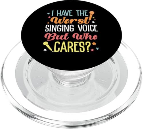 Das schlechteste Karaoke-Design mit Singstimme PopSockets PopGrip für MagSafe Das schlechteste Karaoke-Design mit Singstimme PopSockets PopGrip für MagSafe von Karaoke Designs For Karaoke King And Queen
