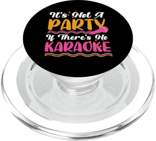 Es ist keine Party, wenn es kein Karaoke gibt PopSockets PopGrip für MagSafe Es ist keine Party, wenn es kein Karaoke gibt PopSockets PopGrip für MagSafe von Karaoke Designs For Karaoke King And Queen