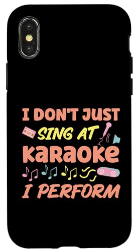 Karaoke Design für Karaoke King und Queen Hülle für iPhone X/XS Karaoke Design für Karaoke King und Queen Hülle für iPhone X/XS von Karaoke Designs For Karaoke King And Queen